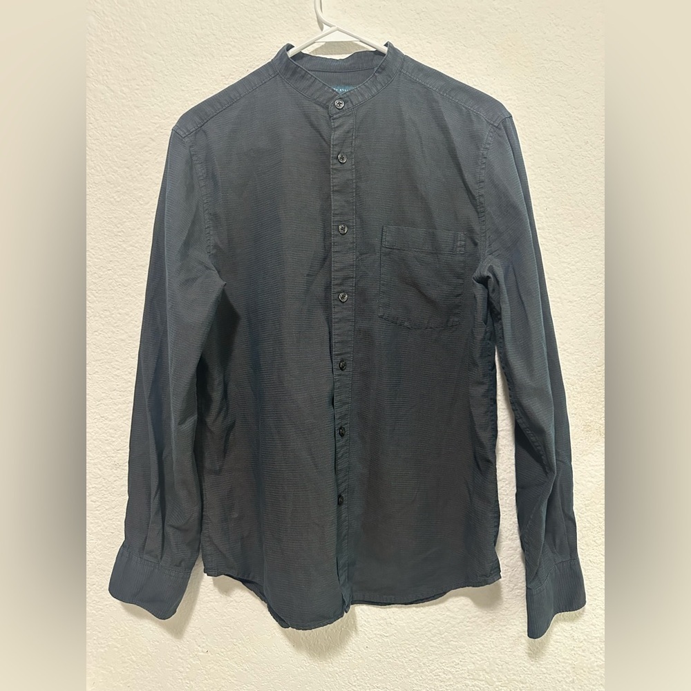 Perry Ellis Men's‎ Long Sleeve Button-Up Shirt Size M
